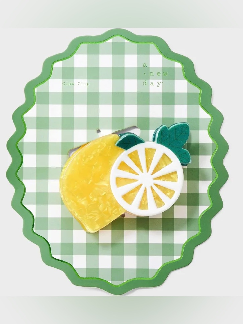 a new day Lemon Hair Claw Clip - New
